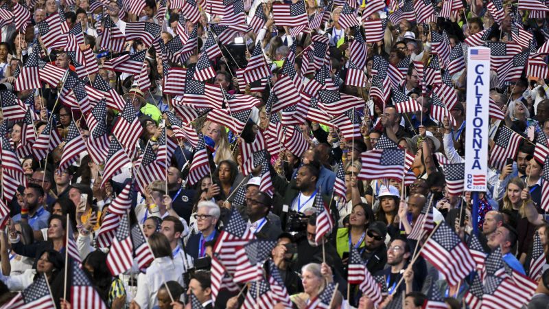 Patriotism becomes central theme at Democratic National Convention