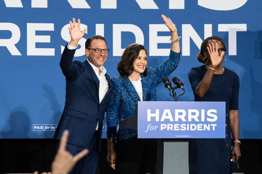 Whitmer claims it’s ‘cruel and disgusting’ to blame antisemitism for Harris skipping over Shapiro