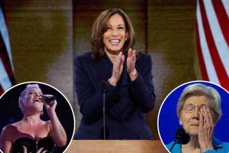 Kamala Harris caps star-studded DNC with acceptance speech big on vibes but light on policy — as disappointed attendees didn’t see Beyonce