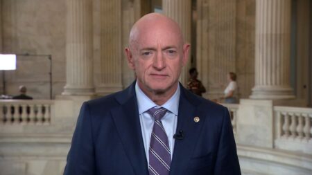 Video: Sen. Mark Kelly reacts to Trump’s attacks against Harris