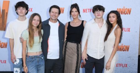 Mark Wahlberg Makes Rare Appearance With Wife Rhea and 3 of Their Kids at ‘The Union’ Premiere