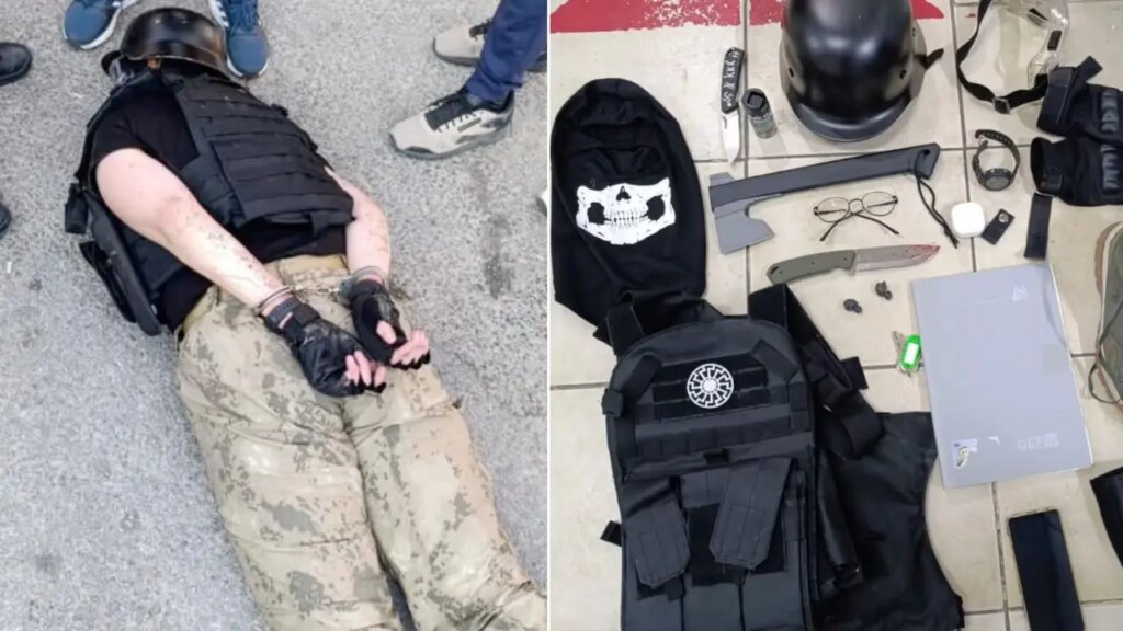 Teen wearing ‘neo-Nazi’ bulletproof vest stabs 5 in live-streamed attack near mosque: officials
