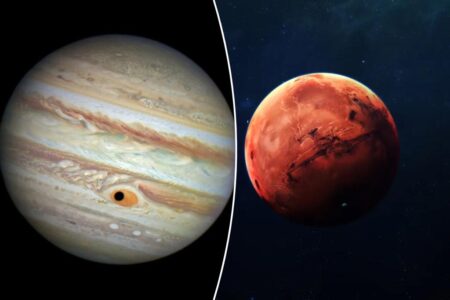 Celestial kiss: How to see Wednesday’s rare conjunction between Mars and Jupiter