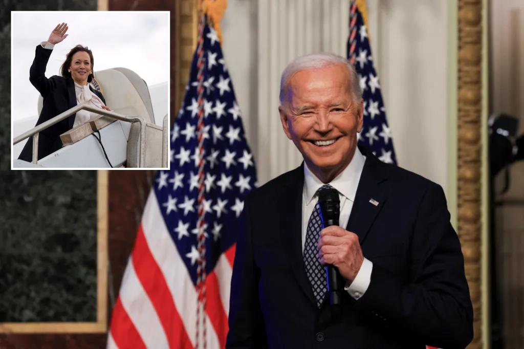 Biden jokes ‘I’m looking for a job’ after being forced out of race: ‘I got contacts’