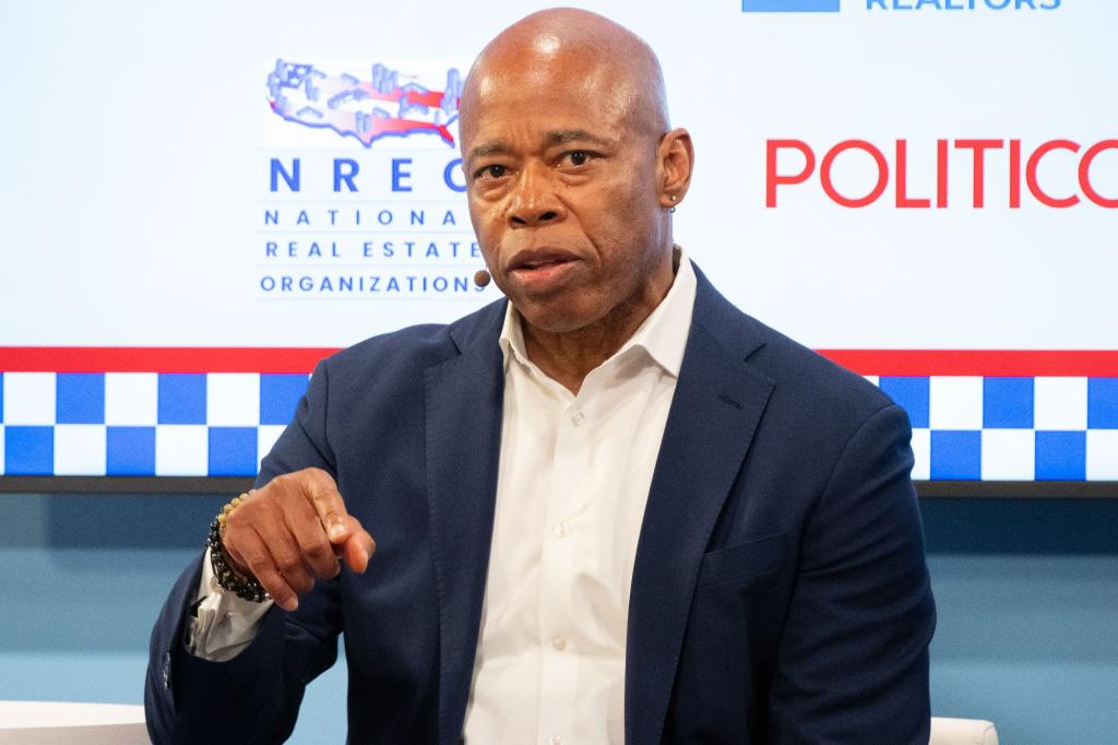 Eric Adams suffers embarrassing gaffe at DNC: ‘Sexualize and stay focused’