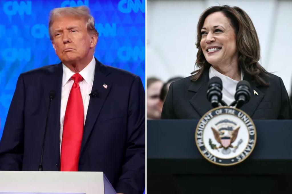 Trump says he’s accepted three debates against Harris – and gives dates