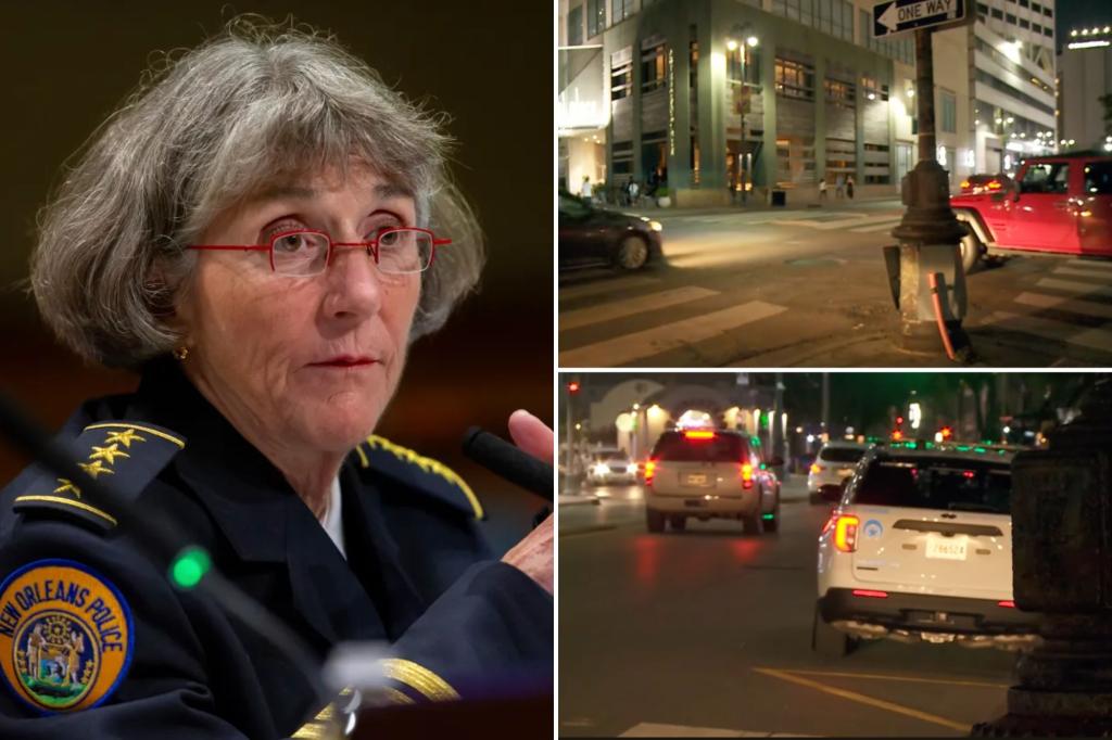 New Orleans police chief Anne Kirkpatrick strikes 2 pedestrians with her vehicle, injuring 1: report