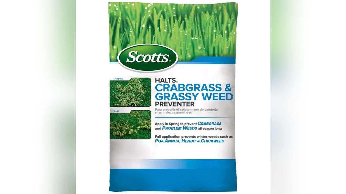 An herbicide will take care of weeds before your lawn goes dormant.