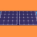 The SolarPower ONE portable solar panel.