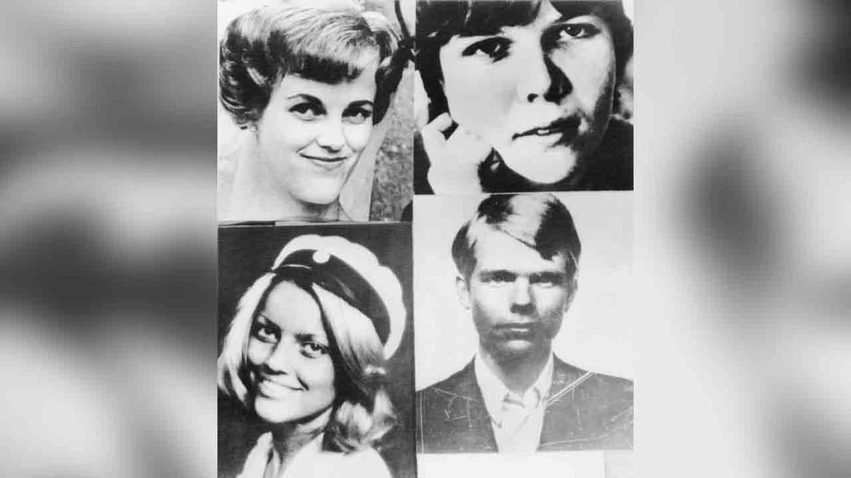 Photo spread of four hostages that were held in a Stockholm bank