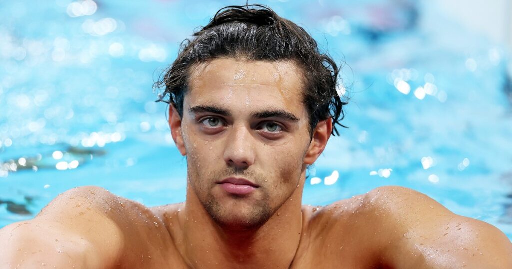 Olympic Swimmer Thomas Ceccon Sleeps Outside In Viral Clip