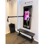 tonal smart gym at showroom