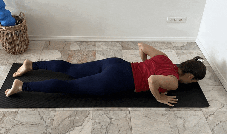 upper body stretches Cobra pose