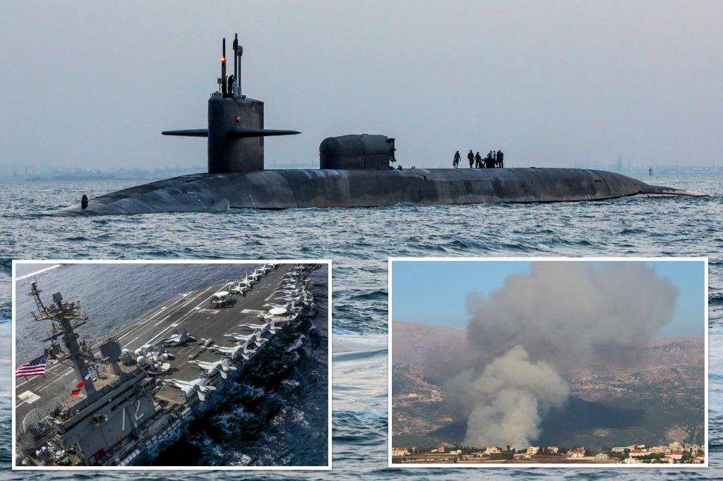 US orders guided-missile sub to Middle East ahead of looming Iran, Hezbollah attacks on Israel