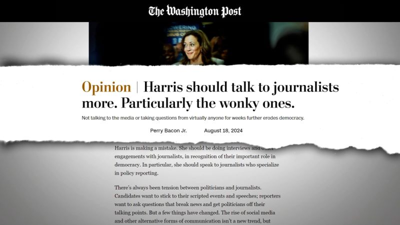 Smerconish: Harris should do interviews for local newspapers