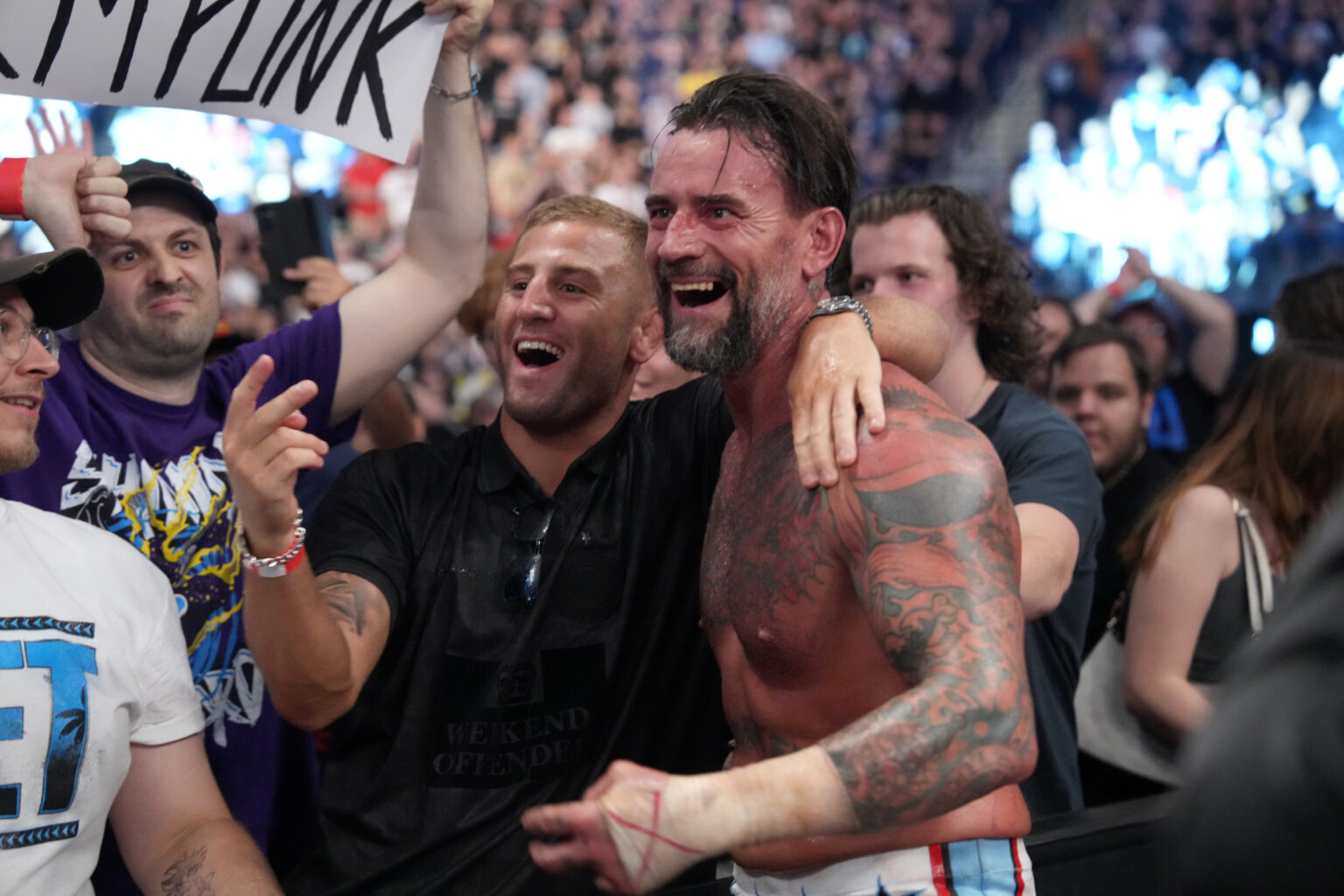 CM Punk Wins First WWE Match in Over a Decade