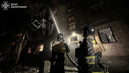 Russian strike on Ukraine’s Zaporizhzhia wounds seven