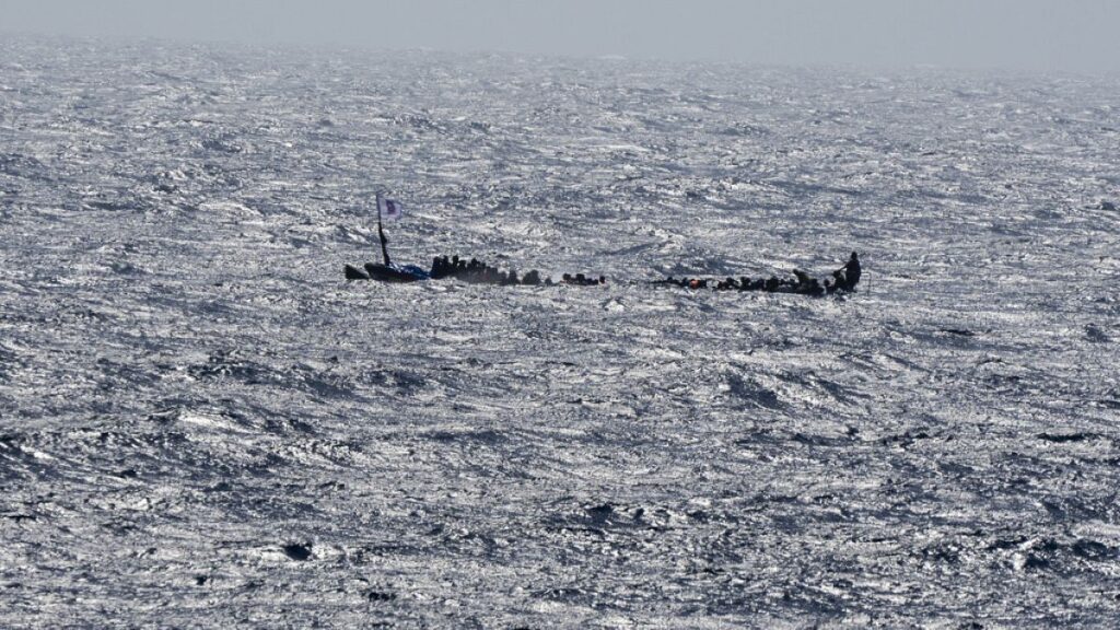 Migrant boat carrying 84 people capsizes off Canary Islands