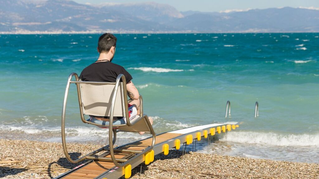 Could Europe’s beaches become more open to people with disabilities?