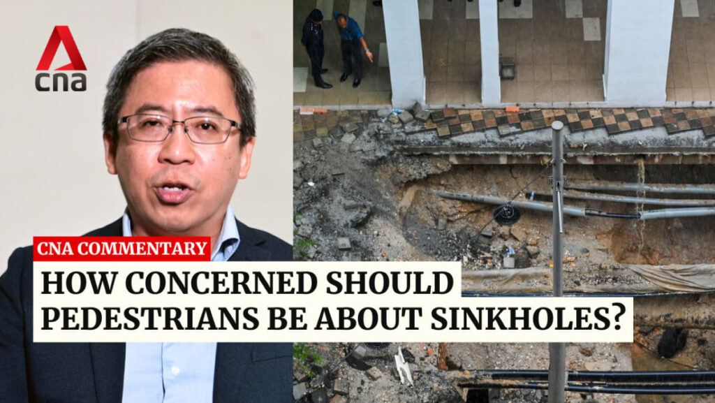 Commentary: How concerned should pedestrians be about sinkholes?