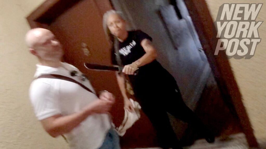 NYC professor who held machete to reporter’s neck talks about ‘slitting the master’s throat’