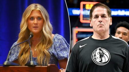 Mark Cuban spars with Riley Gaines over Harris’ handling of the border crisis