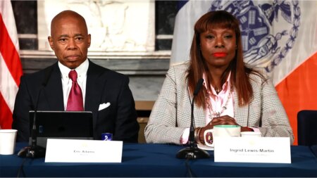 Mayor Eric Adams’ chief adviser, Ingrid Lewis-Martin, issued federal subpoena, has cellphone seized