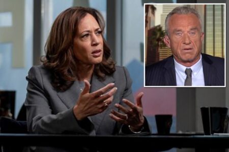 RFK Jr. blasts Kamala Harris, suggests she can’t ‘put together’ a sentence in English