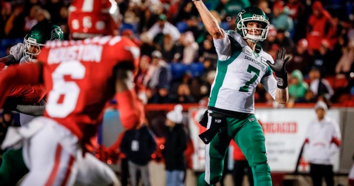 Saskatchewan Roughriders offence is hitting its stride
