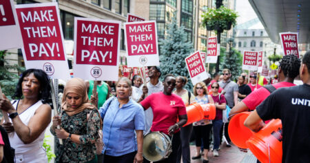 Strikes start at top hotel chains as housekeepers seek higher wages and daily room cleaning work