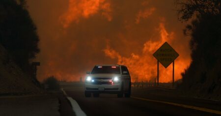 Lightning could worsen Line Fire east of L.A. already threatening 35K homes, buildings