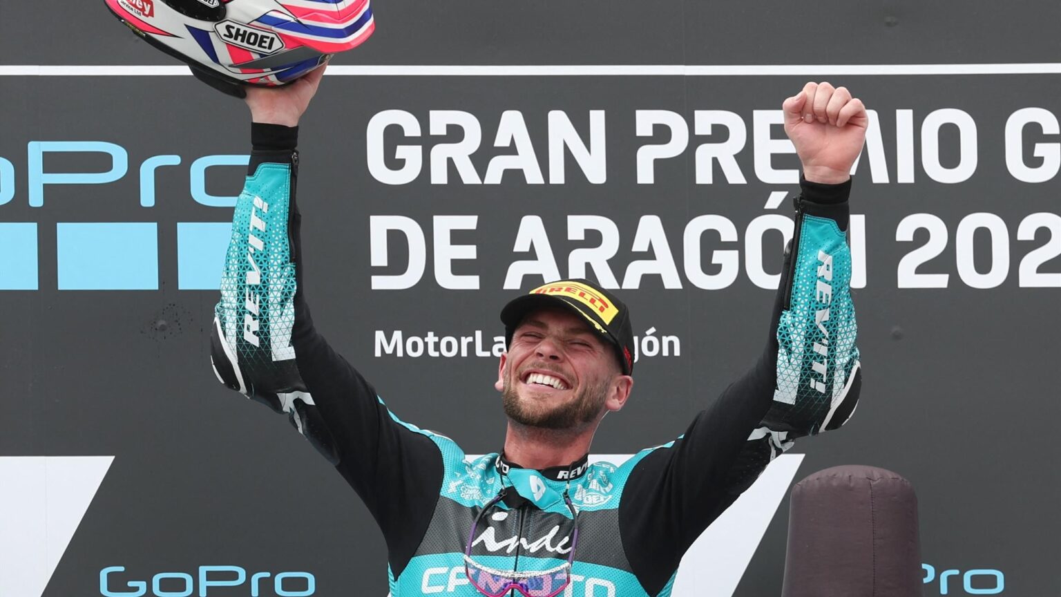 Jake Dixon living his ‘absolute dream’ after latest Moto2 win at Aragon after enduring ‘nightmare’ at start of season