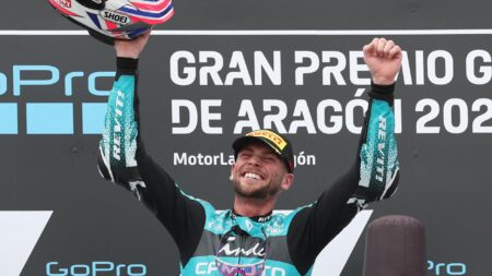 Jake Dixon living his ‘absolute dream’ after latest Moto2 win at Aragon after enduring ‘nightmare’ at start of season