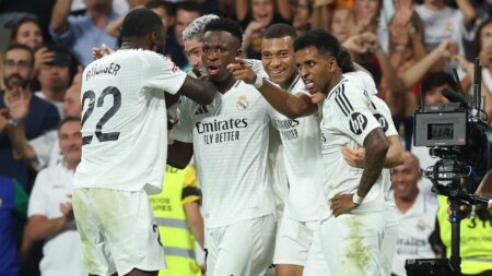 Real Madrid 2-0 Real Betis – Kylian Mbappe scores first Liga goals as Carlo Ancelotti’s side claim win