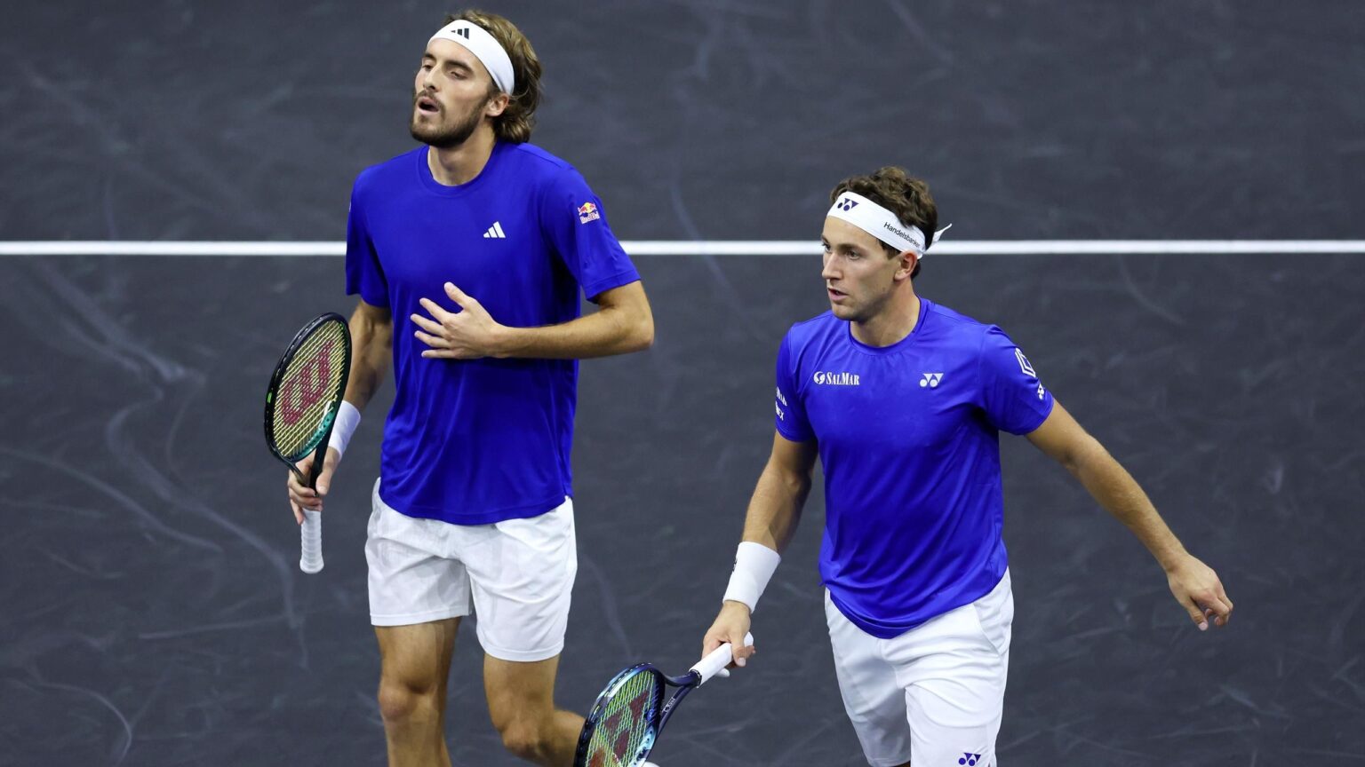Laver Cup Highlights: Stefanos Tsitsipas and Casper Ruud beaten by Ben Shelton and Alejandro Tabilo – Tennis video