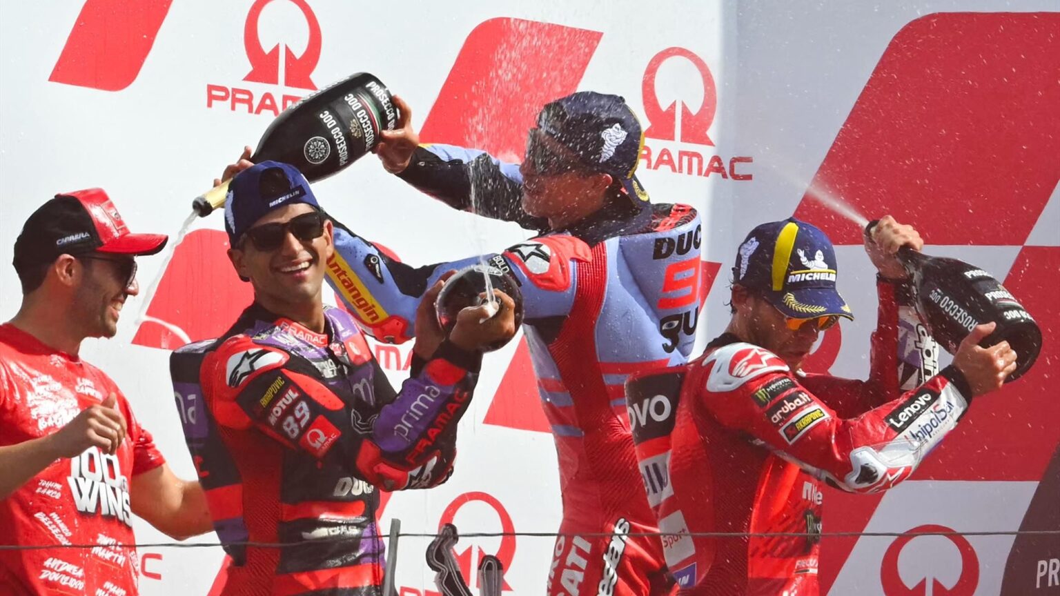MotoGP Emilia Romagna: Enea Bastianini stuns Jorge Martin to take thrilling victory, Francesco Bagnaia crashes out