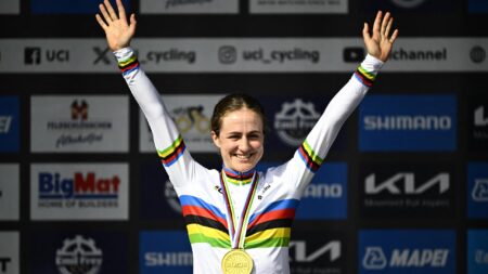 UCI Road World Championships: Grace Brown shatters Demi Vollering’s time to take world title, completes sublime double