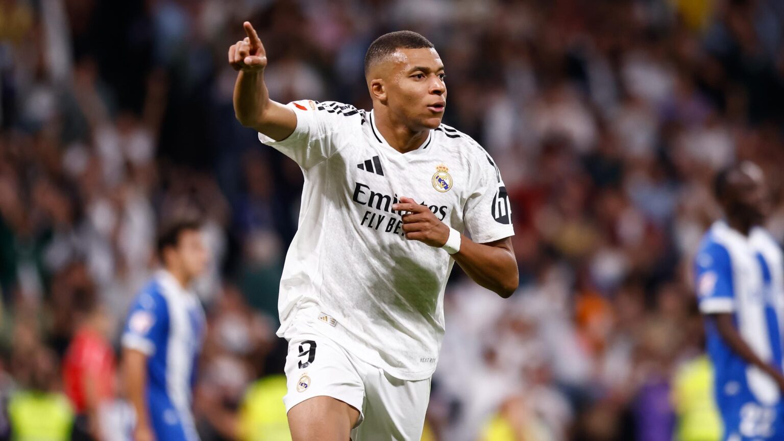 La Liga: Kylian Mbappe on target as Real Madrid survive late Deportivo Alaves scare in 3-2 win