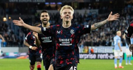 Malmo 0-2 Rangers: Nedim Bajrami, Ross McCausland goals secure away win for Philippe Clement’s side