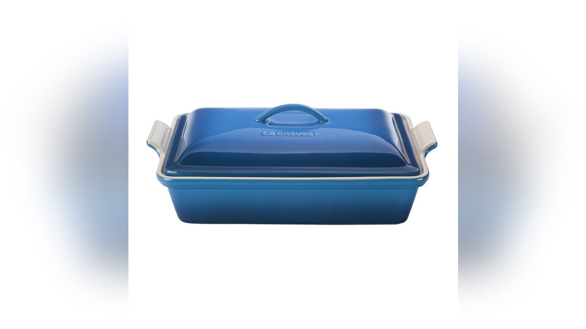 Serve any dish in this beautiful casserole dish.