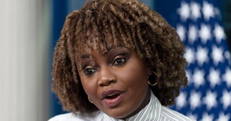 White House Spox Silences Fox News Reporter’s ‘Insane’ Question About Harris’ Voice