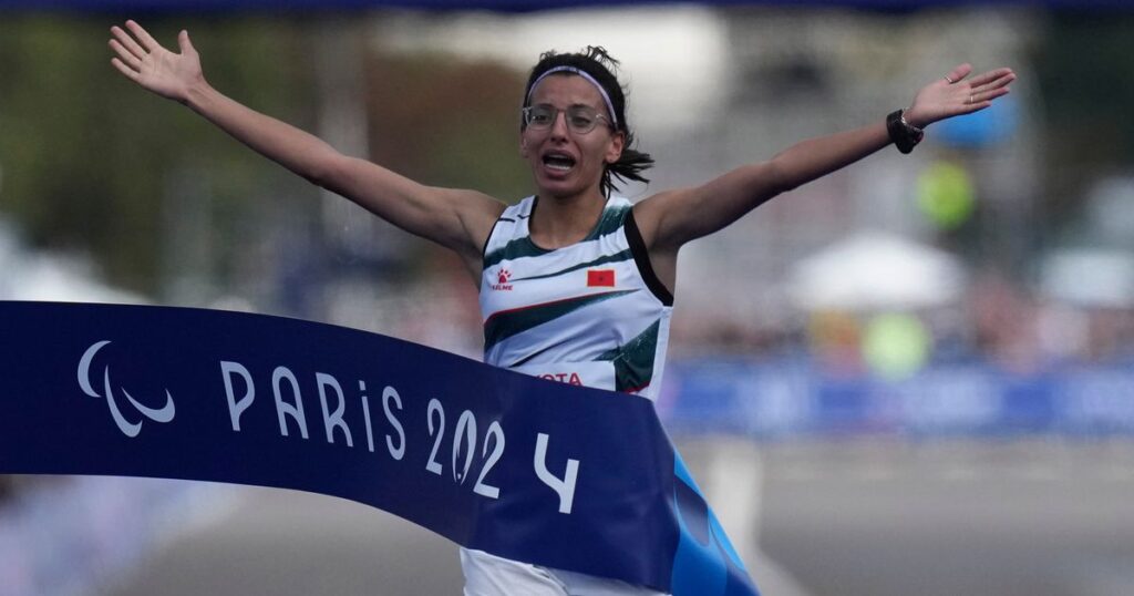 Moroccan Marathoner Smashes Women’s World Record On Final Day Of The Paralympics
