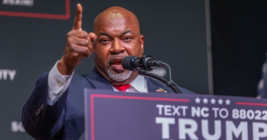 Mark Robinson Says He’s ‘Backed Away’ From Trump So He Doesn’t Drag Him Down In N.C.