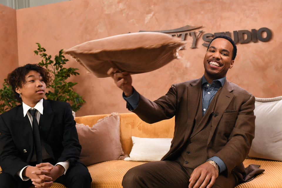 Soul Rasheed and Anderson .Paak at the Variety TIFF Studio during the Toronto International Film Festival 2024 on September 8, 2024 in Toronto, Canada.