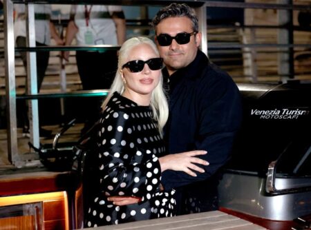 Lady Gaga, Fiancé Michael Polansky’s Looks Deserve Applause in Venice