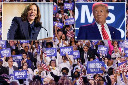 No post-DNC bump for Kamala Harris, new ABC poll shows