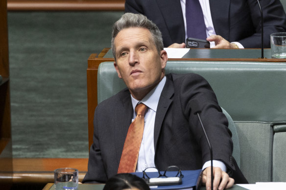 Member for Fremantle Josh Wilson in February.