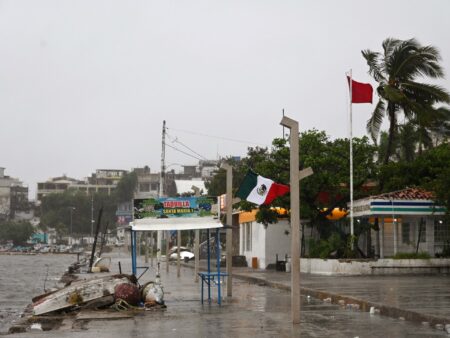 Hurricane John strikes Mexico’s Pacific coast south of Acapulco