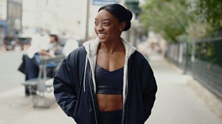 Simone Biles Recaps the Summer Games–And Launches a New Collection with Athleta