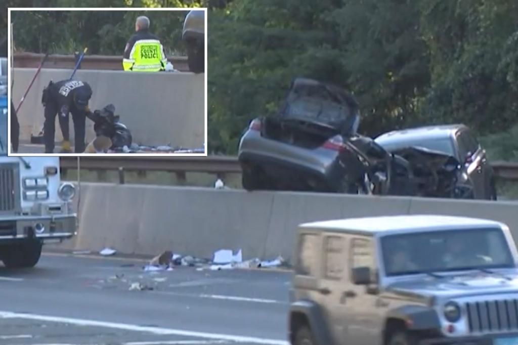 Driver charged in fatal wrong-way crash on Hutchinson River Parkway was intoxicated, on phone: court docs